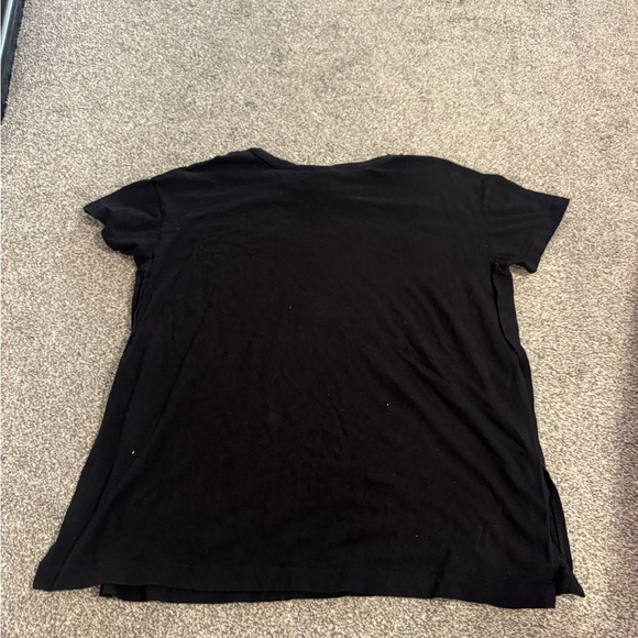 Old Navy Black Maternity (Nursing) T-Shirt - Picture 4 of 4